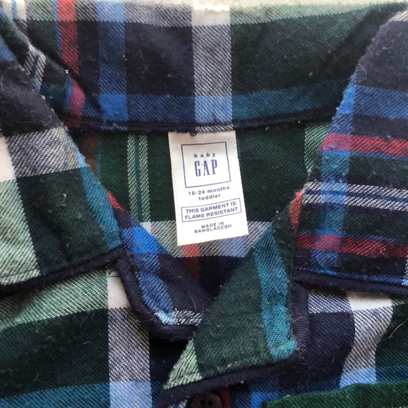 Flannel pajama set GAP - Picture 2 of 2